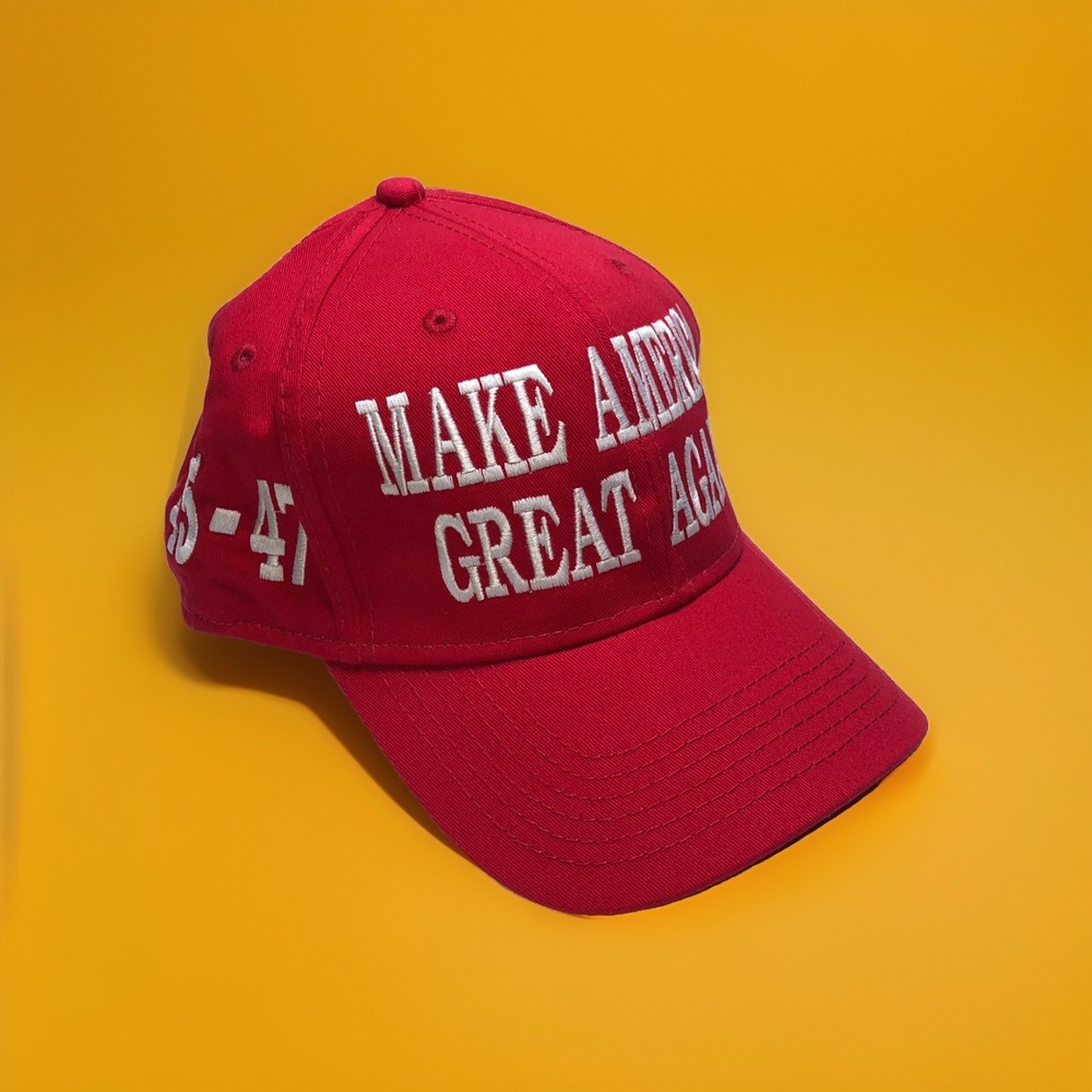 Make America‎ Great Again Hat President Donald Trump 45/47 Cap Made Bangladesh
